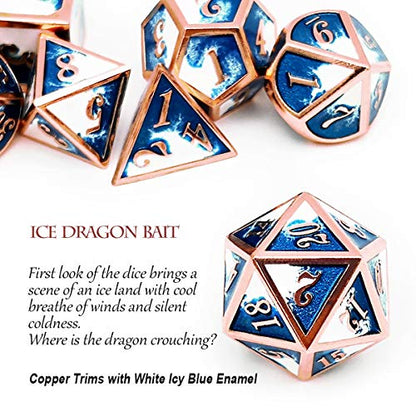 Metal DND Dice Set