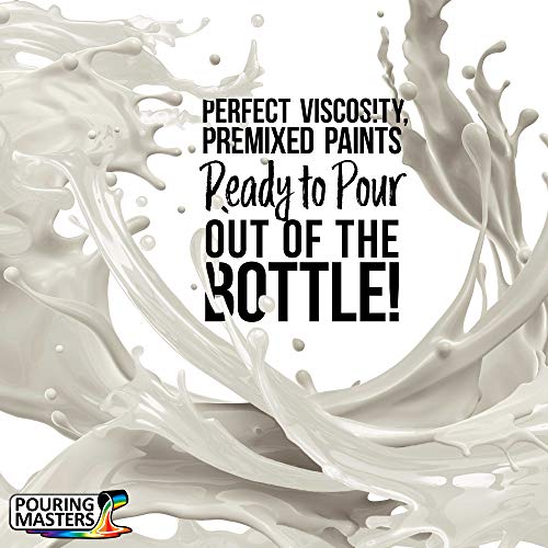 Pouring Masters Bone White Ready to Pour Acrylic Pouring Paint (8 Fl Oz)
