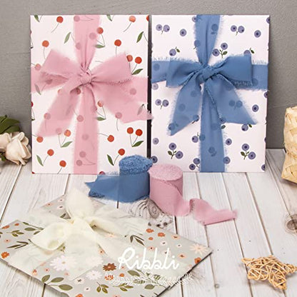 Chiffon Silk Ribbon (90 Foot)