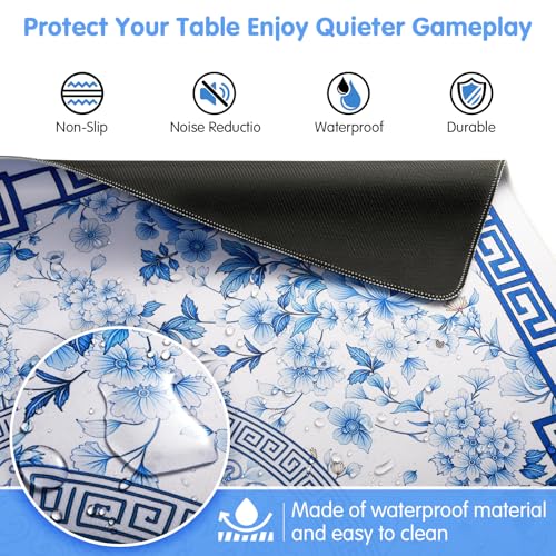 Mahjong Mat for Table 33" Rolled Packaging for American Mahjong Set