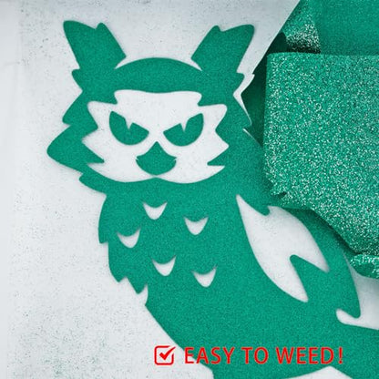 Green Heat Transfer HTV Vinyl Bundle (8 Count)