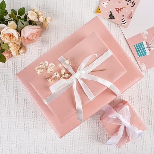 Pink Matte Wrapping Paper (46.24 Sq Ft)