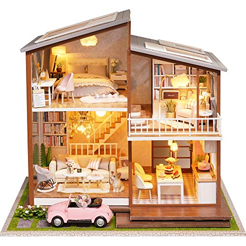 DIY Miniature House Kit for Adults