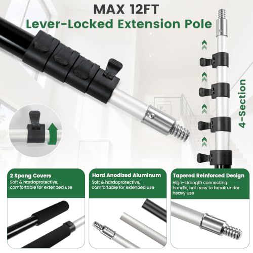 12 FT Telescopic Extension Pole