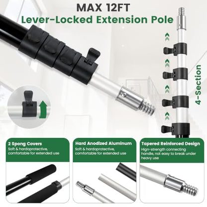 12 FT Telescopic Extension Pole