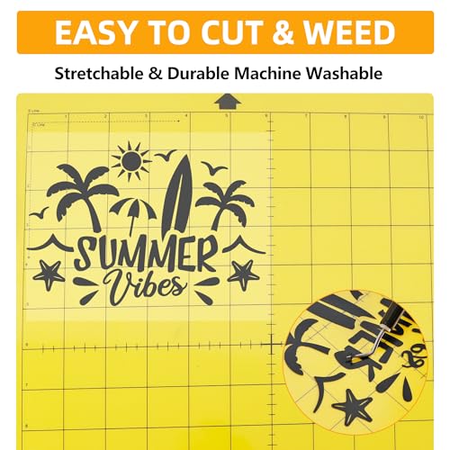 Heat Transfer HTV Vinyl Bundle (20 Count)