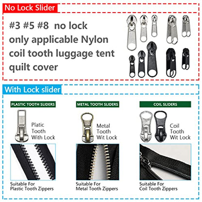 252Pcs Zipper Repair Kit (252 Count)