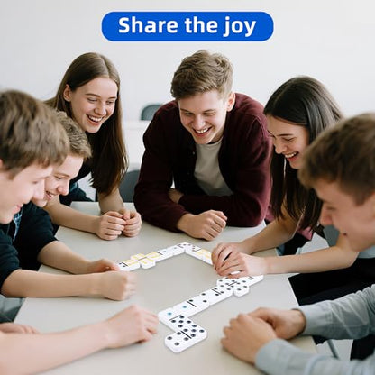 Double Six Dominoes Set