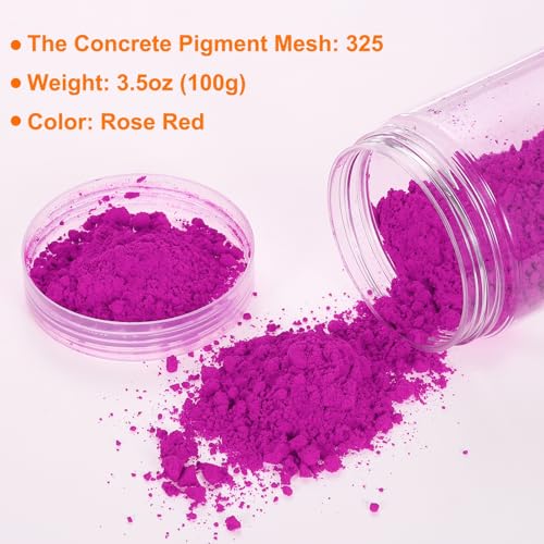 Iron Oxide Powder Concrete Pigment 325 Mesh 3.5oz (28.2 Ounce)