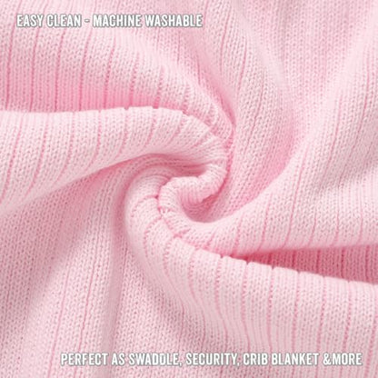 100% Organic Cotton Baby Blanket for Girls
