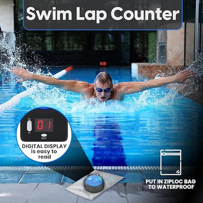 Large Digital Counter with Magnetic Back