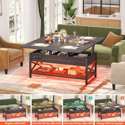 Coffee Table Lift Top Multi