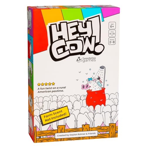 Hey Cow! Family Card Game for Kids and Adults