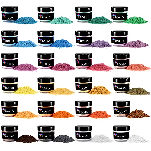 Mica Powder Color Pigment Set (8.4 Ounce)