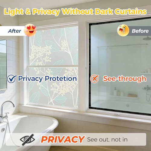 Window Privacy Film Decorative Non