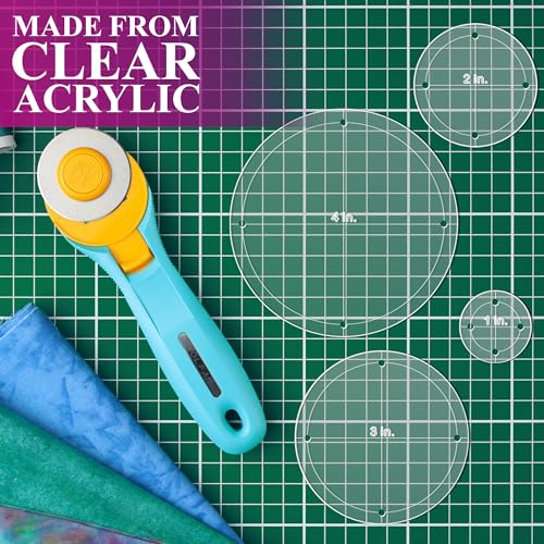 Quilting Acrylic Template Set (4 Count)