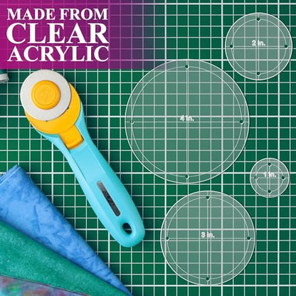 Quilting Acrylic Template Set (4 Count)