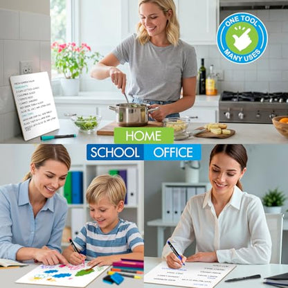 Small Dry Erase Whiteboards for Students (6 Count)