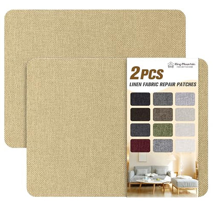 Coarse Linen Repair Patches
