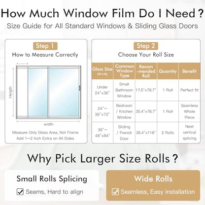 Window Privacy Film (6.46 Sq Ft)