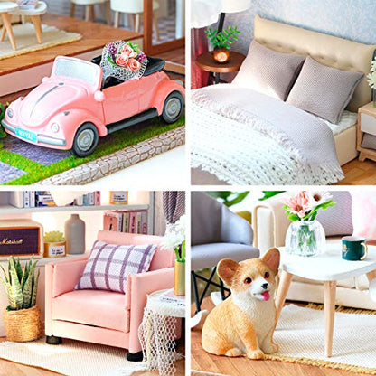 DIY Miniature House Kit for Adults