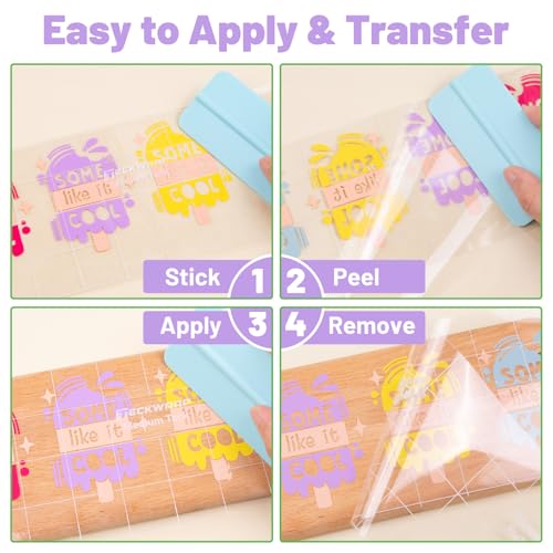 Clear Transfer Tape for Vinyl (10 Foot)