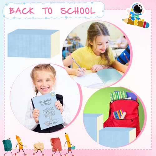 100 Pack A5 Composition Notebooks Bulk 5"x8" Notebooks Blue