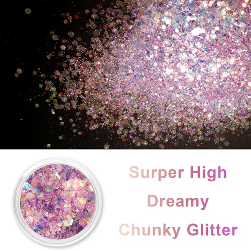 Opal Chunky Glitter