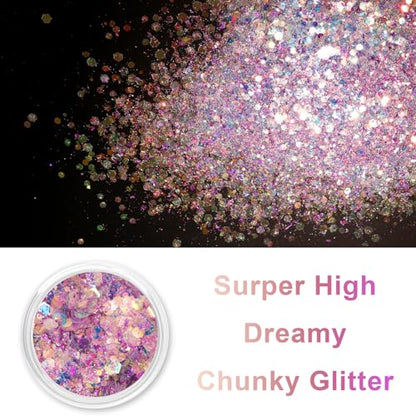 Opal Chunky Glitter