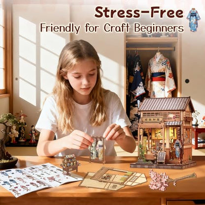 Japanese Book Nook Kit Miniature Store