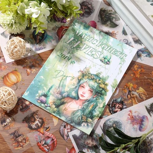 Scrapbook Fantasy Stickers 20 Sheets 240 Pre