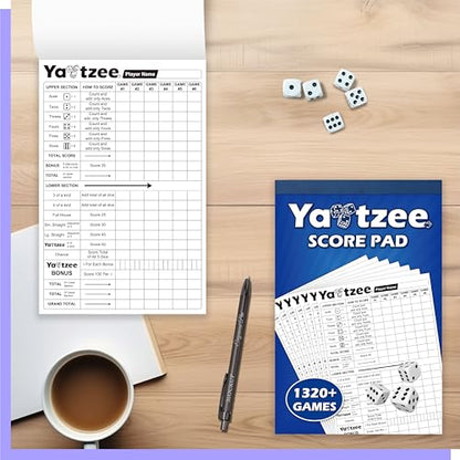 110 Sheets Score Pad for Yahtzee (110 Count)
