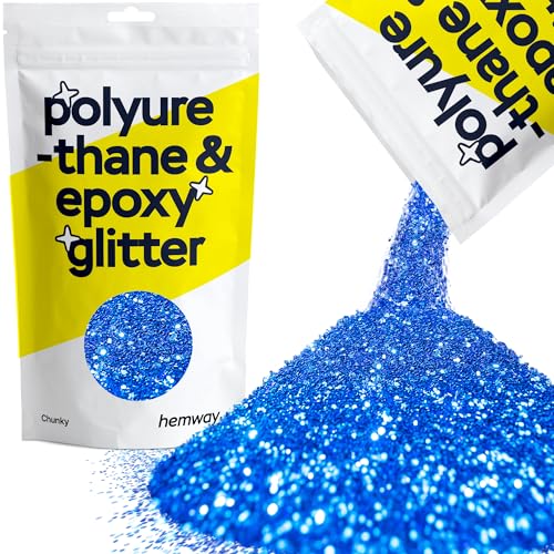 Resin Glitter Sapphire Blue 100g Chunky (3.5274 Ounce)