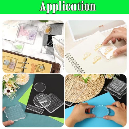 Clear Acrylic Stamp Blocks