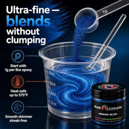 Pigments Premium Blue Mica Powder