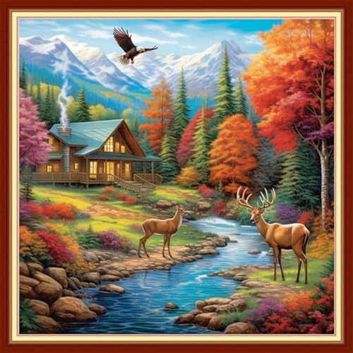 Stamped Cross Stitch Kits for Beginners
