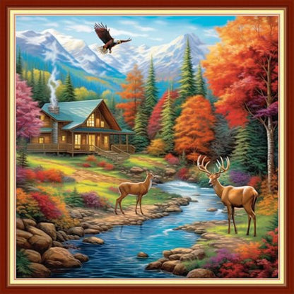 Stamped Cross Stitch Kits for Beginners