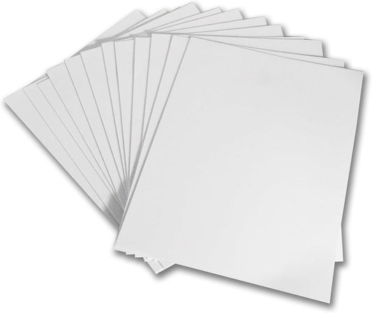 QIDIWIN EVA Foam Craft Sheets - 9x12 Inch 2mm Thick Versatile Non-Adhesive Foam for DIY, Cosplay, Scrapbooking, Classroom Projects - Durable, Flexible, Perfect for Crafting, 12 Pack(White) - Crafty Corner