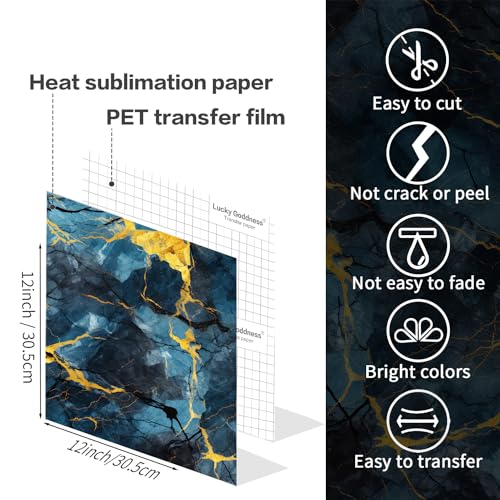 Sublimation Transfer Sheets for Heat Press Machine (6 Count)
