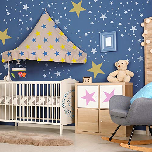 6 Pcs Star Stencil Kit for Painting (6 Count)