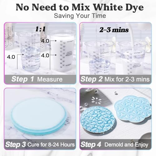 EPOXY RESIN 44OZ White Epoxy Resin (44 Fl Oz)