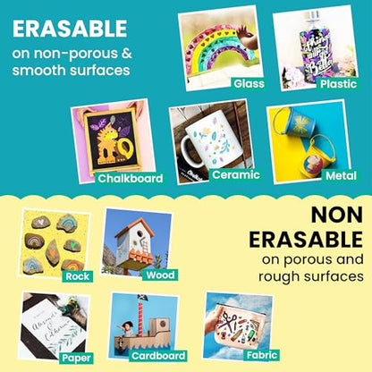 40 Dual Tip Liquid Chalk Markers for Blackboard