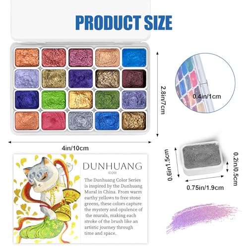 Mini Forestry Shifting Watercolor Painting Set