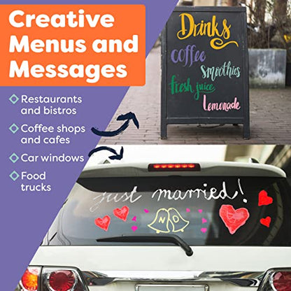 CHALK MARKERS By FANTASTIC MEGA 18 Pack