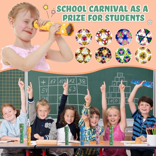 20 Pcs Classic Kaleidoscopes Educational Toys for Party Favors Fun Kaleidoscope Toy for Stock Stuffers Bag Fillers Birthday Party School Classroom Prizes (20 Count)