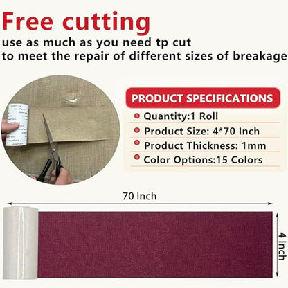 Linen Repair Tape 4x70 Inch Self