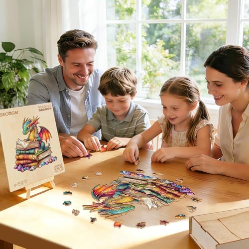 Wooden Puzzles for Adults (200 Count)