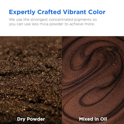 Mica Powder Color Pigment Jar (3.5 Ounce)