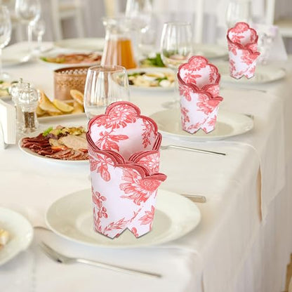 Hand Block Print Cloth Napkins (4 Count)
