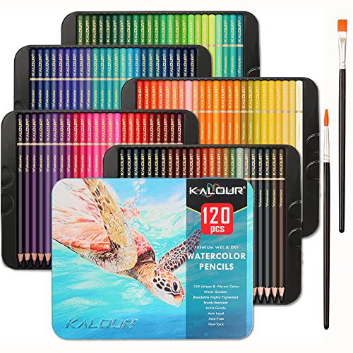 Watercolor Pencils (120 Count)